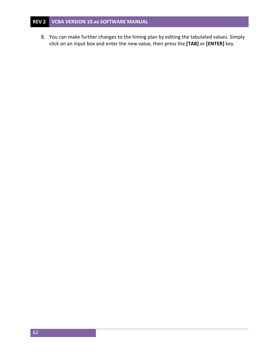 Vanguard VCBA ver.10.xx User Manual | Page 64 / 81