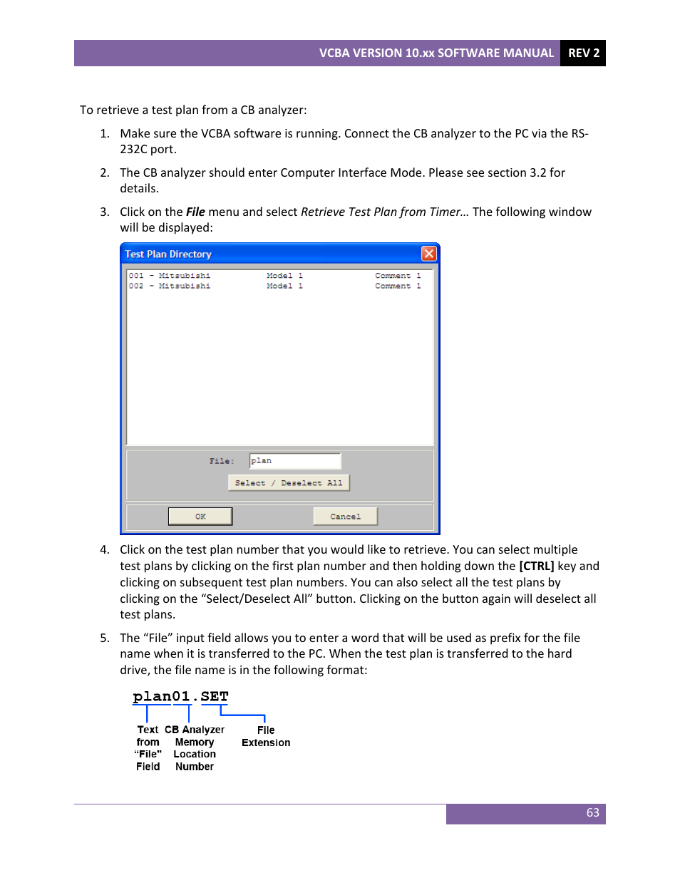 Vanguard VCBA ver.10.xx User Manual | Page 65 / 81