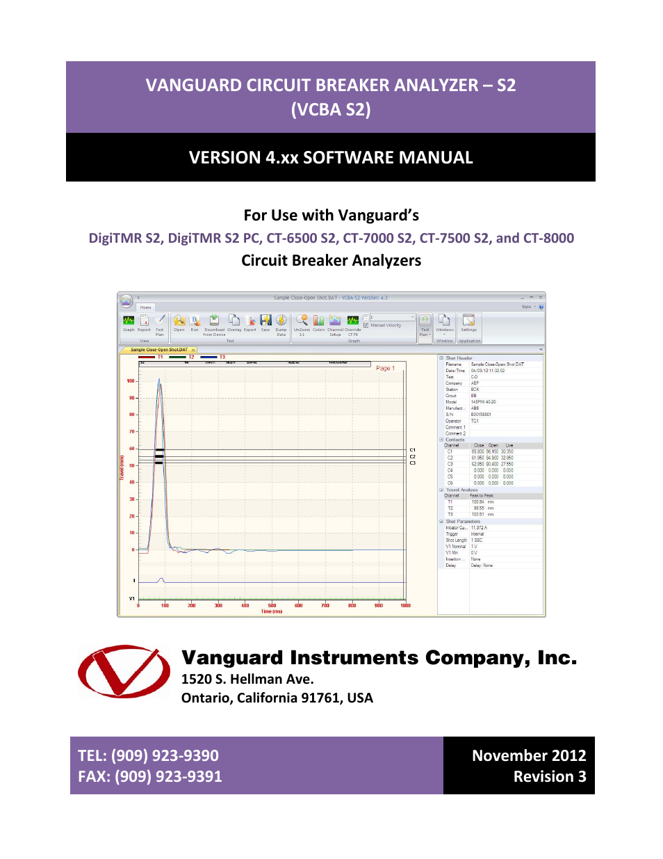 Vanguard VCBA S2 (DigiTMR S2, DigiTMR S2 PC, CT-6500 S2, CT-7000 S2, CT-7500 S2, CT-8000) User Manual | 81 pages