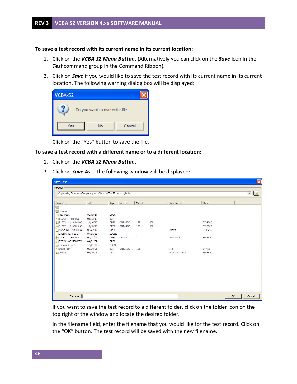 Vanguard VCBA S2 (DigiTMR S2, DigiTMR S2 PC, CT-6500 S2, CT-7000 S2, CT-7500 S2, CT-8000) User Manual | Page 49 / 81