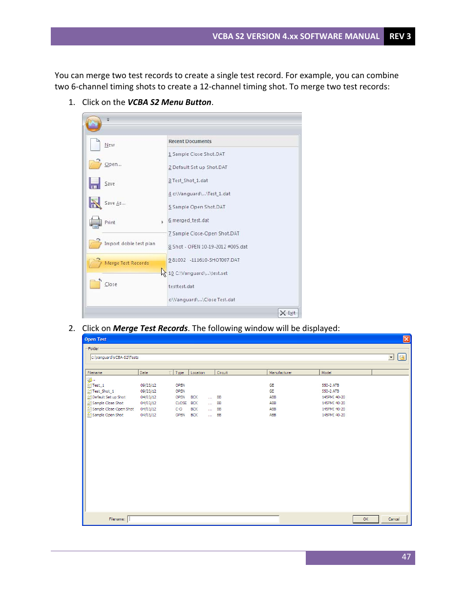 Vanguard VCBA S2 (DigiTMR S2, DigiTMR S2 PC, CT-6500 S2, CT-7000 S2, CT-7500 S2, CT-8000) User Manual | Page 50 / 81