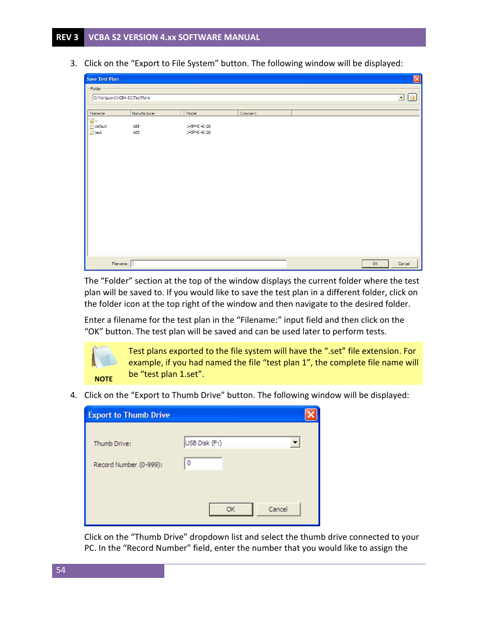 Vanguard VCBA S2 (DigiTMR S2, DigiTMR S2 PC, CT-6500 S2, CT-7000 S2, CT-7500 S2, CT-8000) User Manual | Page 57 / 81