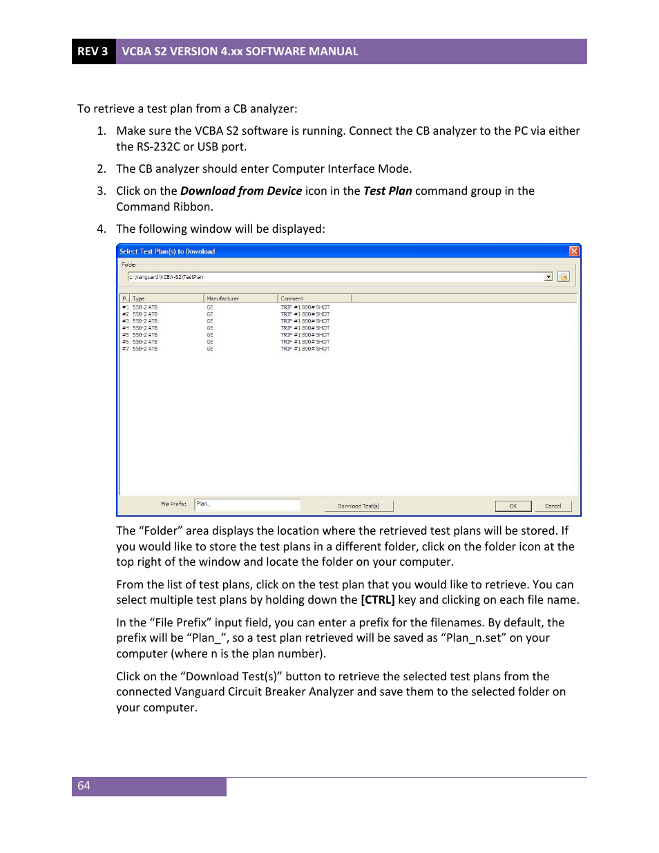 Vanguard VCBA S2 (DigiTMR S2, DigiTMR S2 PC, CT-6500 S2, CT-7000 S2, CT-7500 S2, CT-8000) User Manual | Page 67 / 81