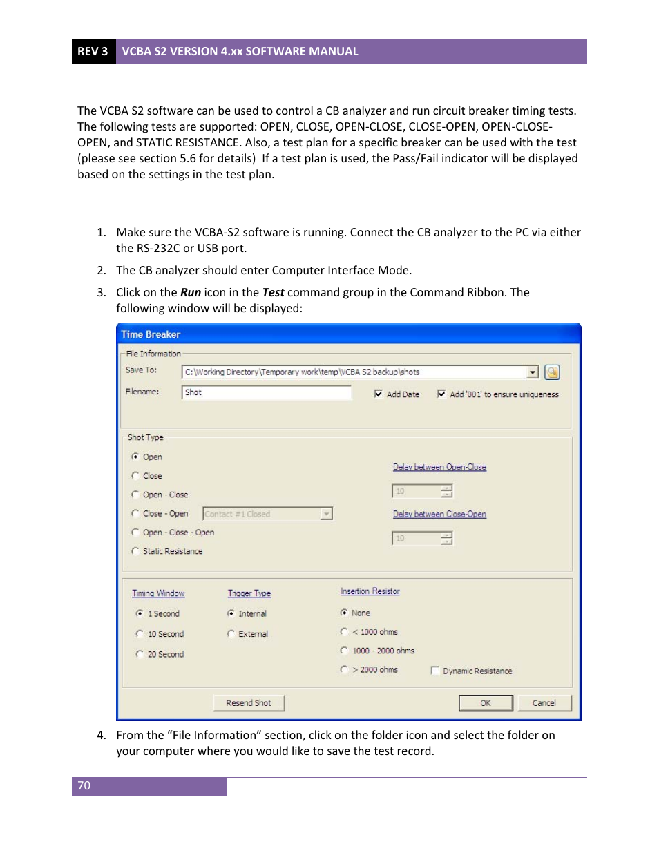 Vanguard VCBA S2 (DigiTMR S2, DigiTMR S2 PC, CT-6500 S2, CT-7000 S2, CT-7500 S2, CT-8000) User Manual | Page 73 / 81