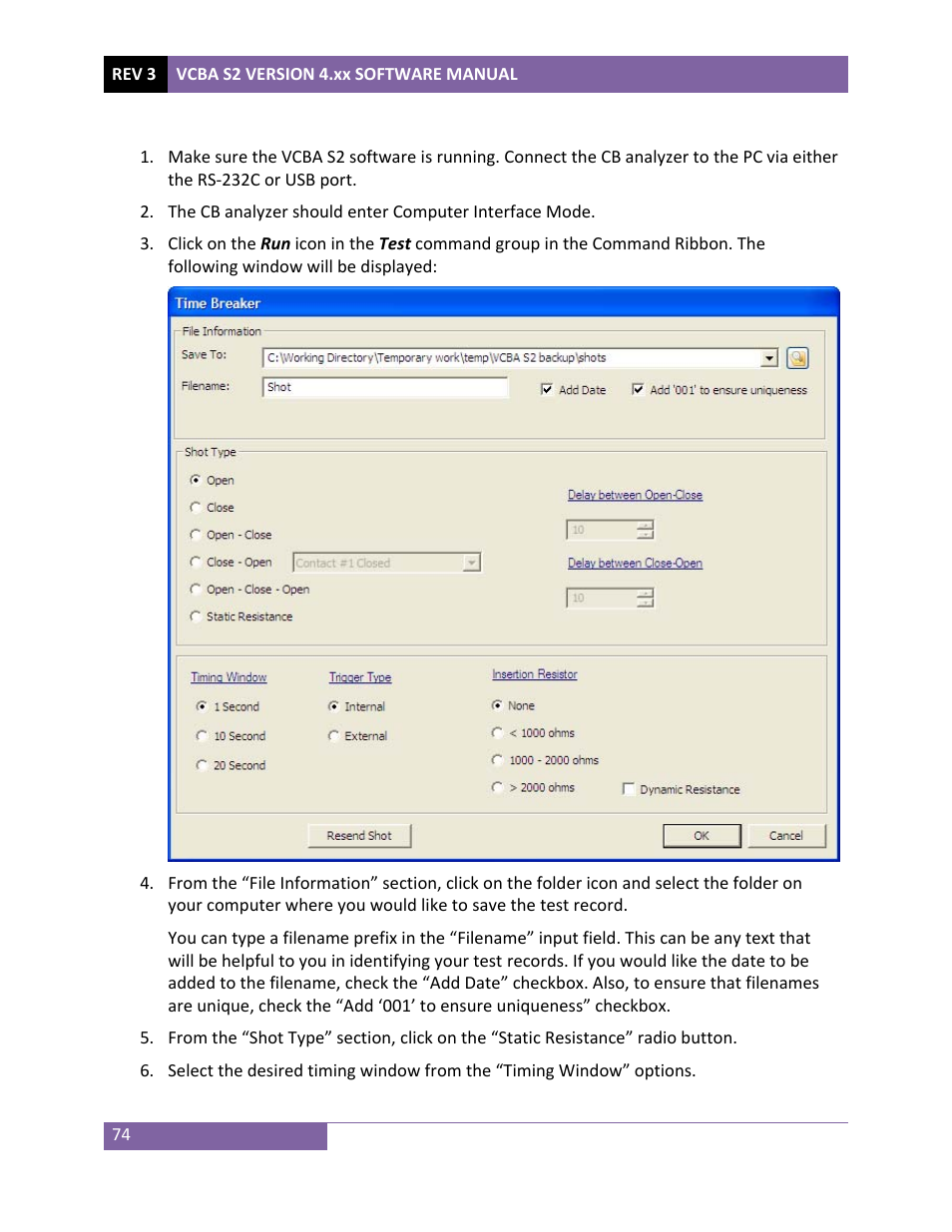 Vanguard VCBA S2 (DigiTMR S2, DigiTMR S2 PC, CT-6500 S2, CT-7000 S2, CT-7500 S2, CT-8000) User Manual | Page 77 / 81