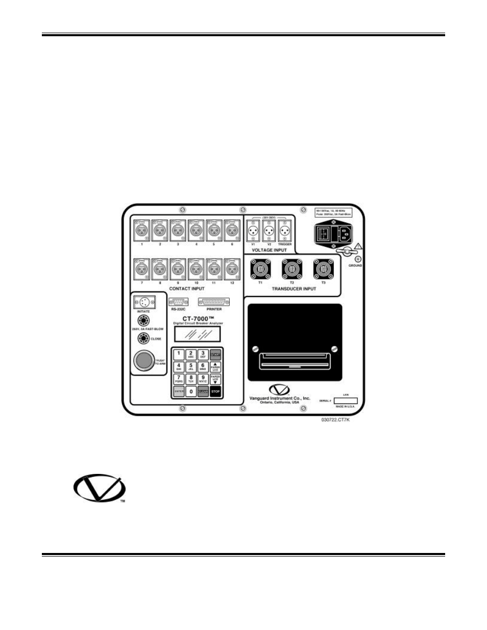 Vanguard CT-7000 User Manual | 83 pages