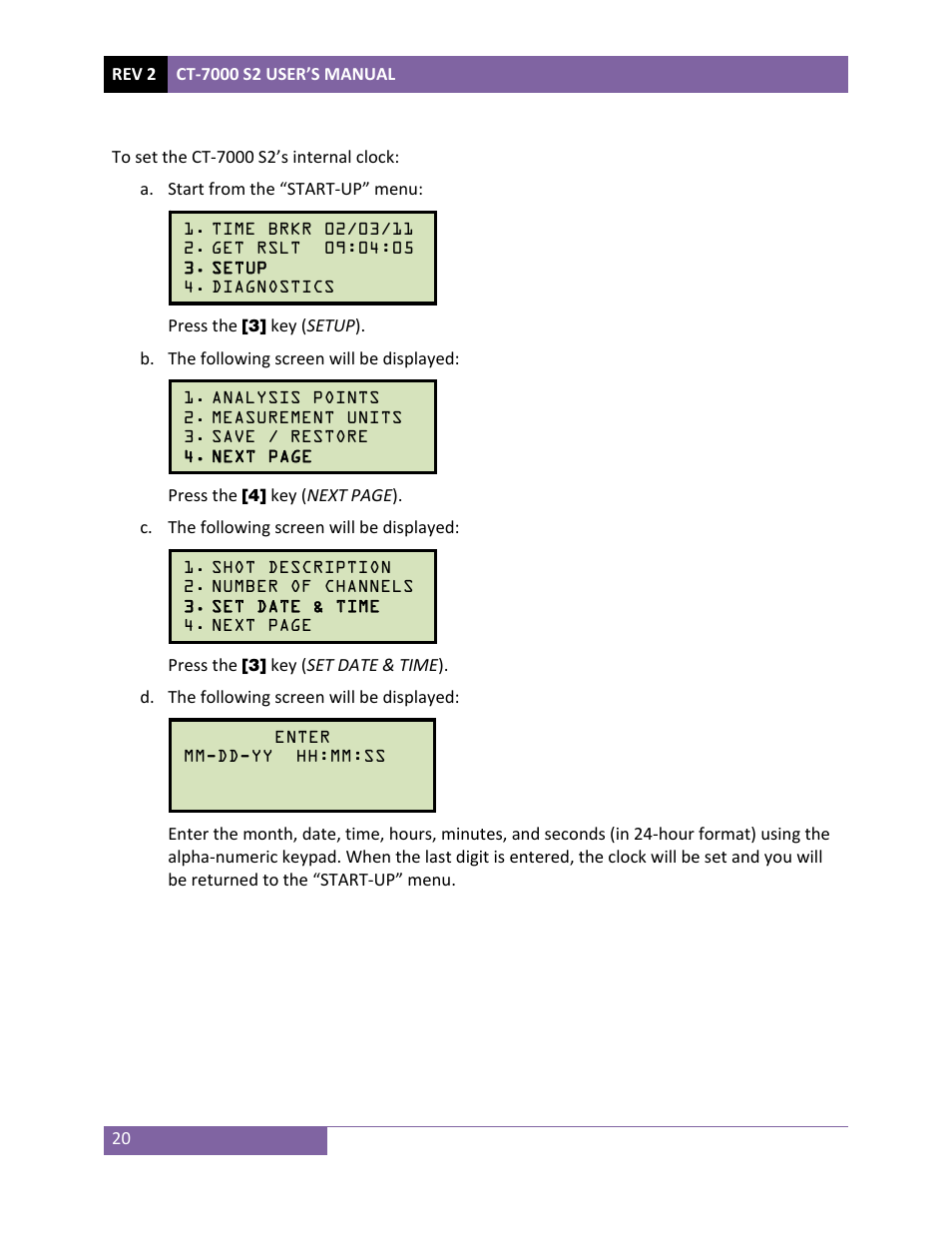 Vanguard CT-7000 S2 User Manual | Page 25 / 108