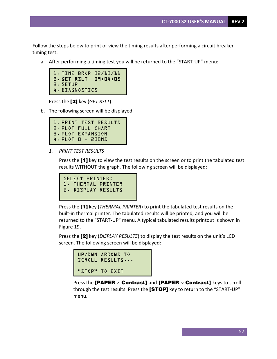 Vanguard CT-7000 S2 User Manual | Page 62 / 108