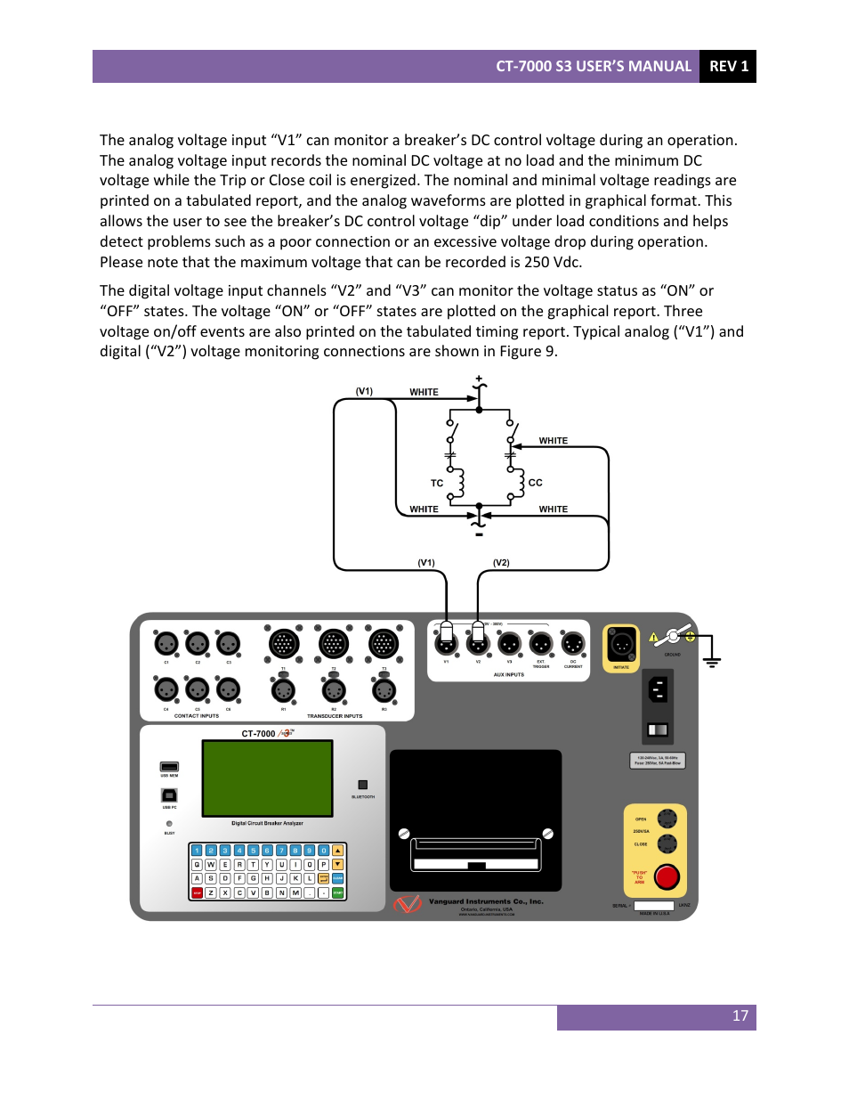 Vanguard CT-7000 S3 User Manual | Page 22 / 137