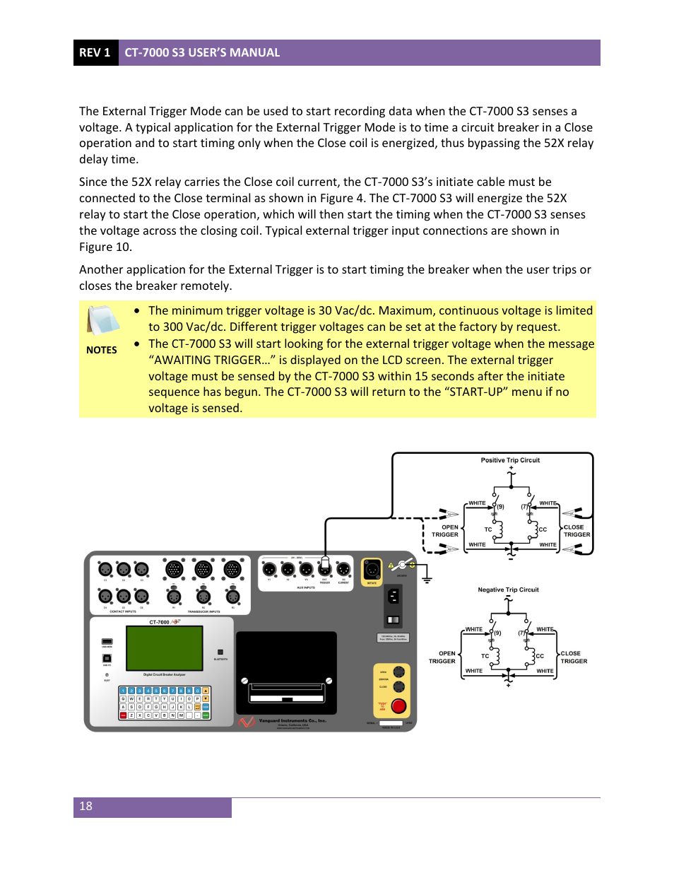 Vanguard CT-7000 S3 User Manual | Page 23 / 137