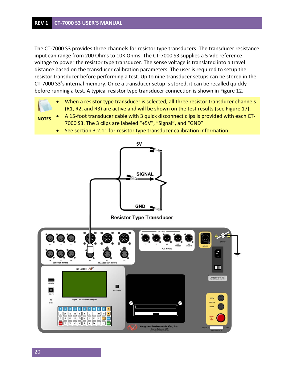 Vanguard CT-7000 S3 User Manual | Page 25 / 137