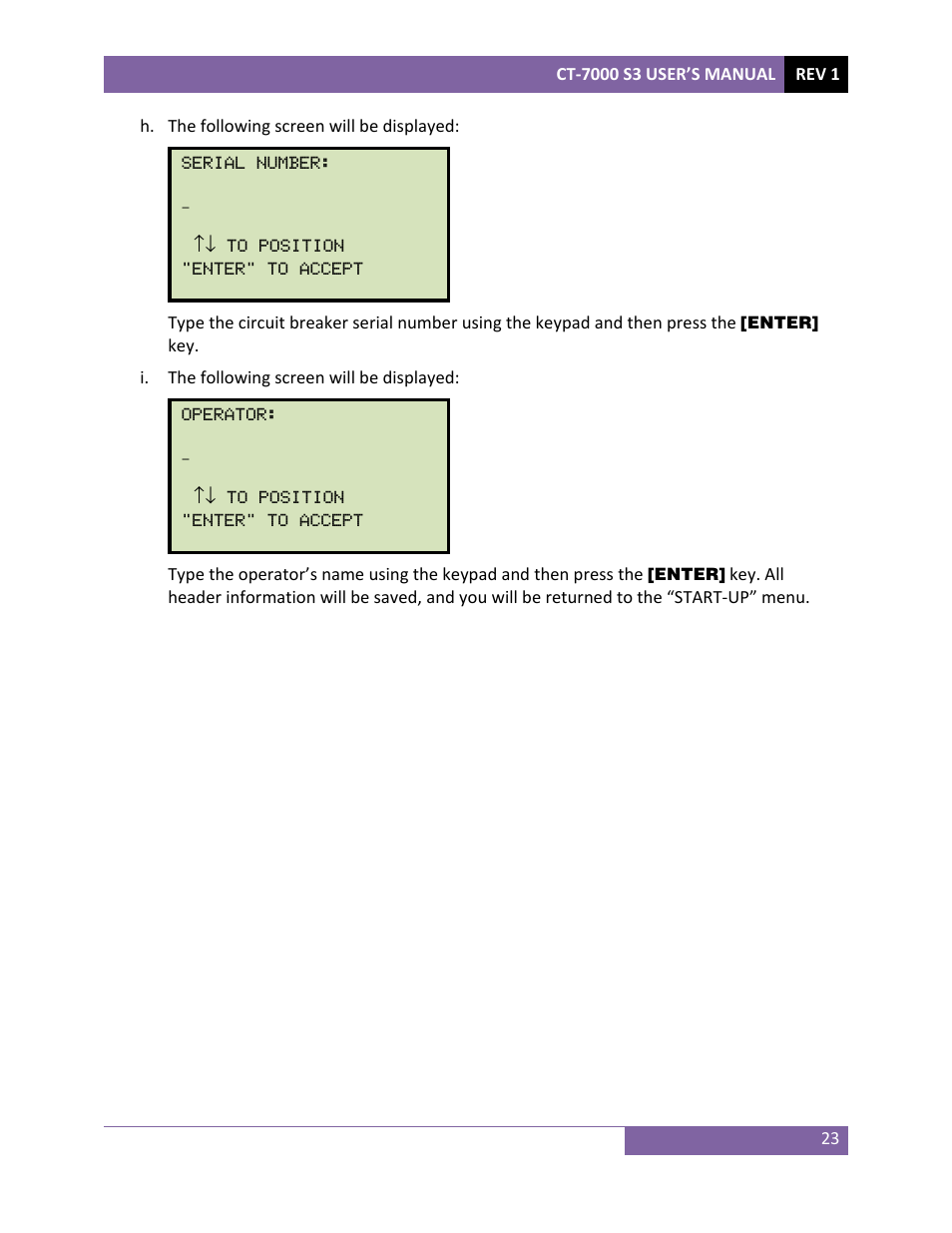 Vanguard CT-7000 S3 User Manual | Page 28 / 137