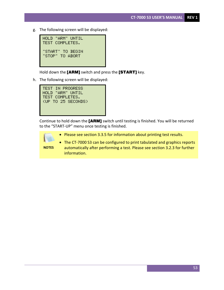 Vanguard CT-7000 S3 User Manual | Page 58 / 137