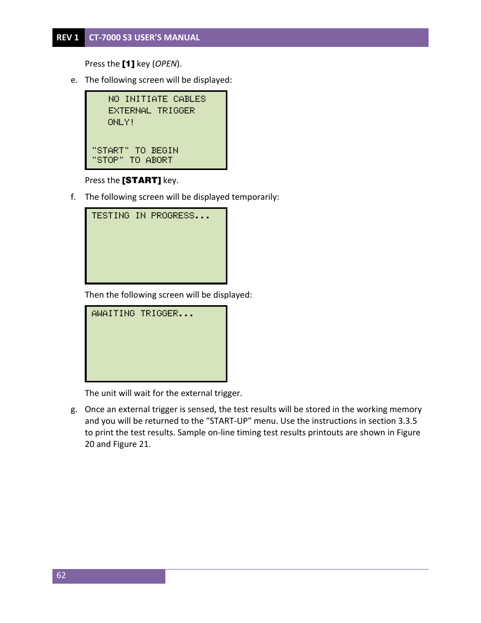 Vanguard CT-7000 S3 User Manual | Page 67 / 137