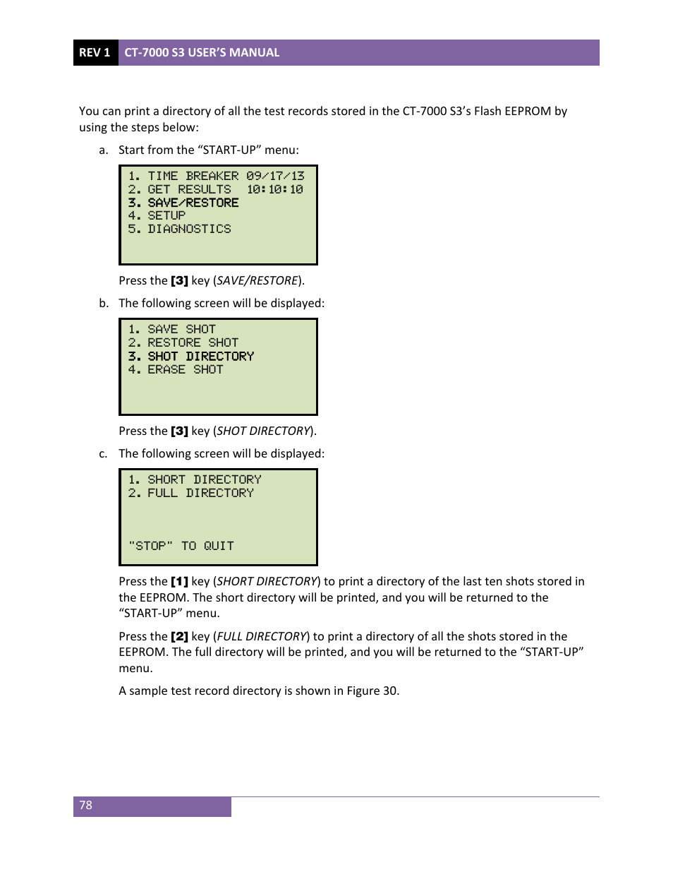 Vanguard CT-7000 S3 User Manual | Page 83 / 137