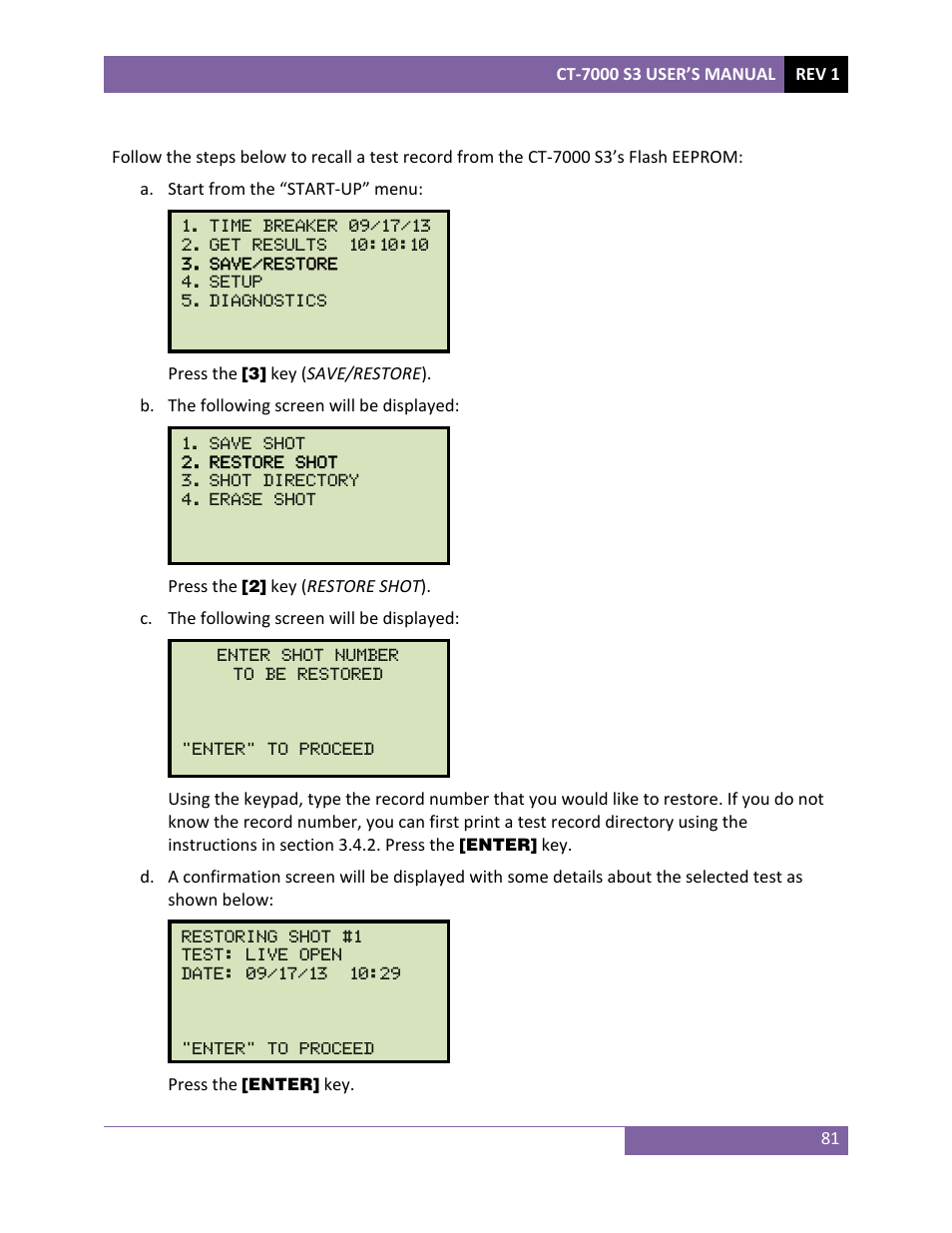 Vanguard CT-7000 S3 User Manual | Page 86 / 137