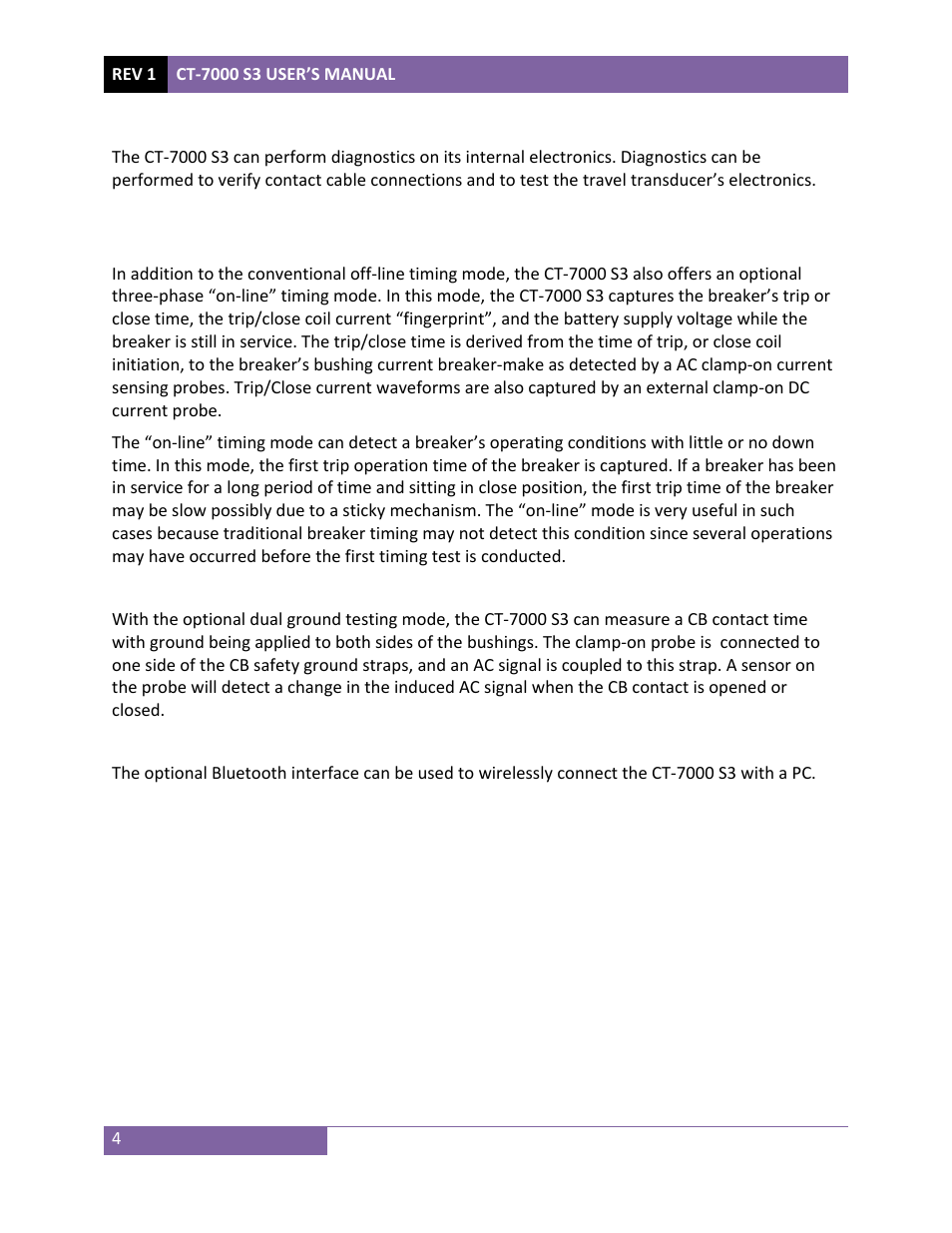 Vanguard CT-7000 S3 User Manual | Page 9 / 137