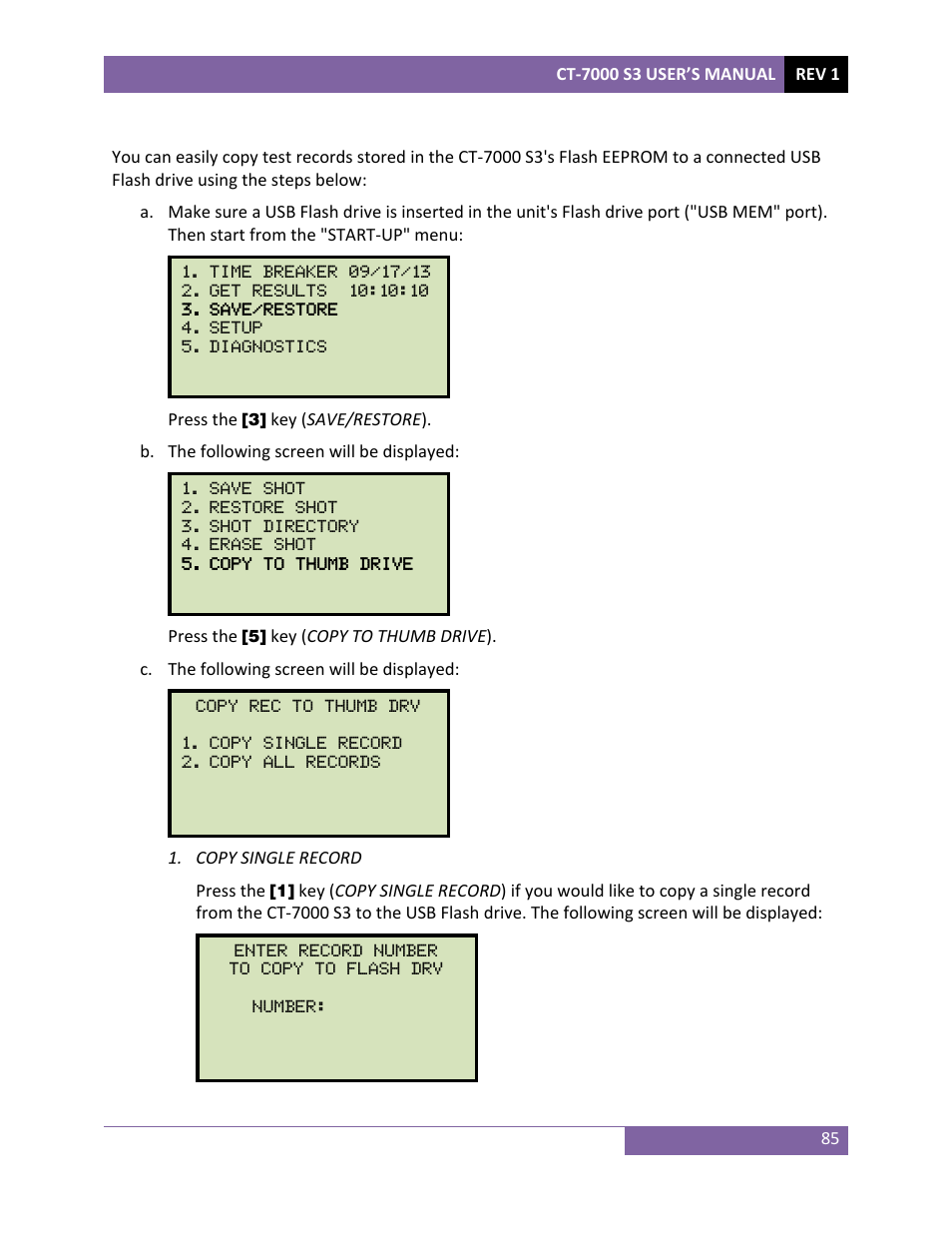 Vanguard CT-7000 S3 User Manual | Page 90 / 137