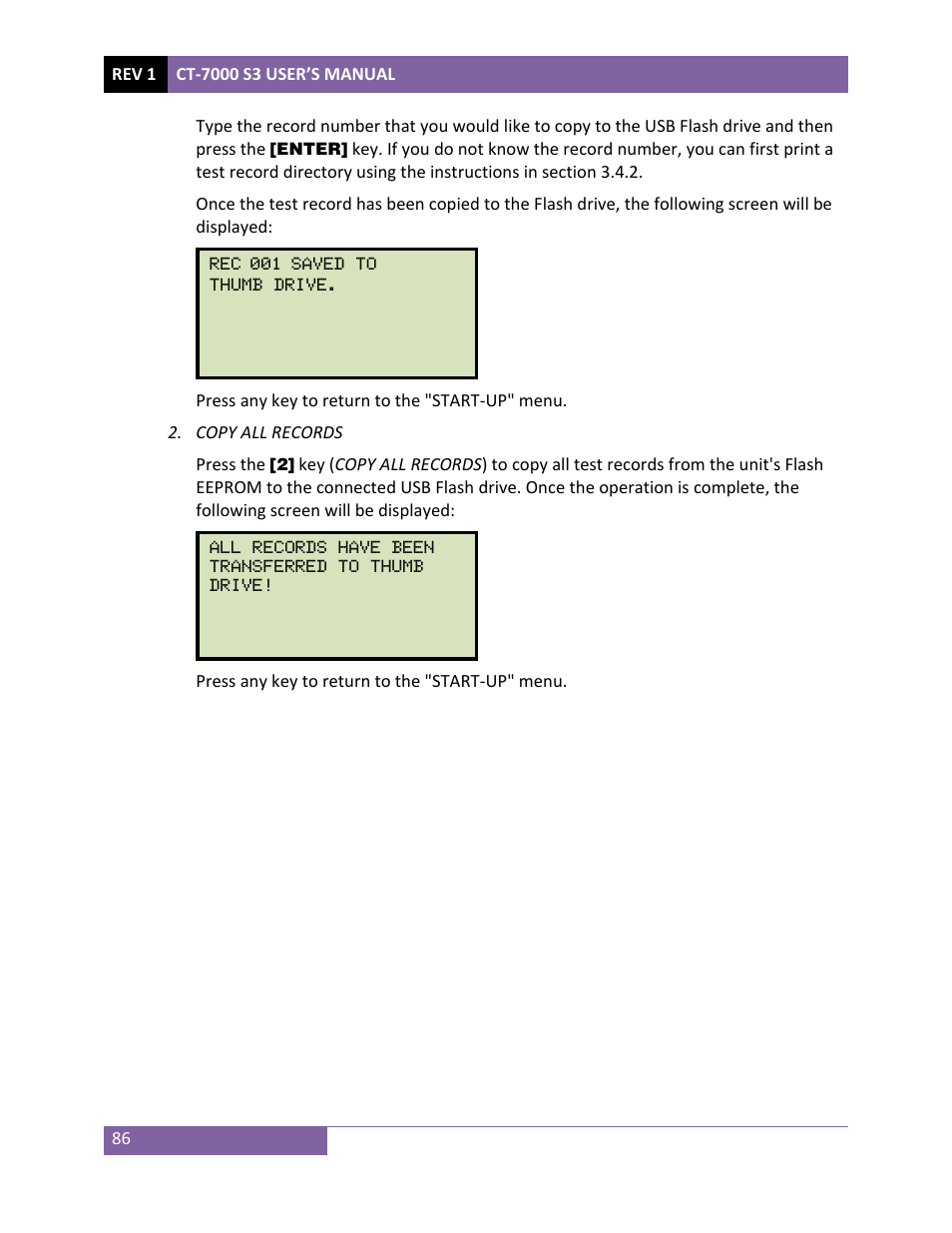 Vanguard CT-7000 S3 User Manual | Page 91 / 137