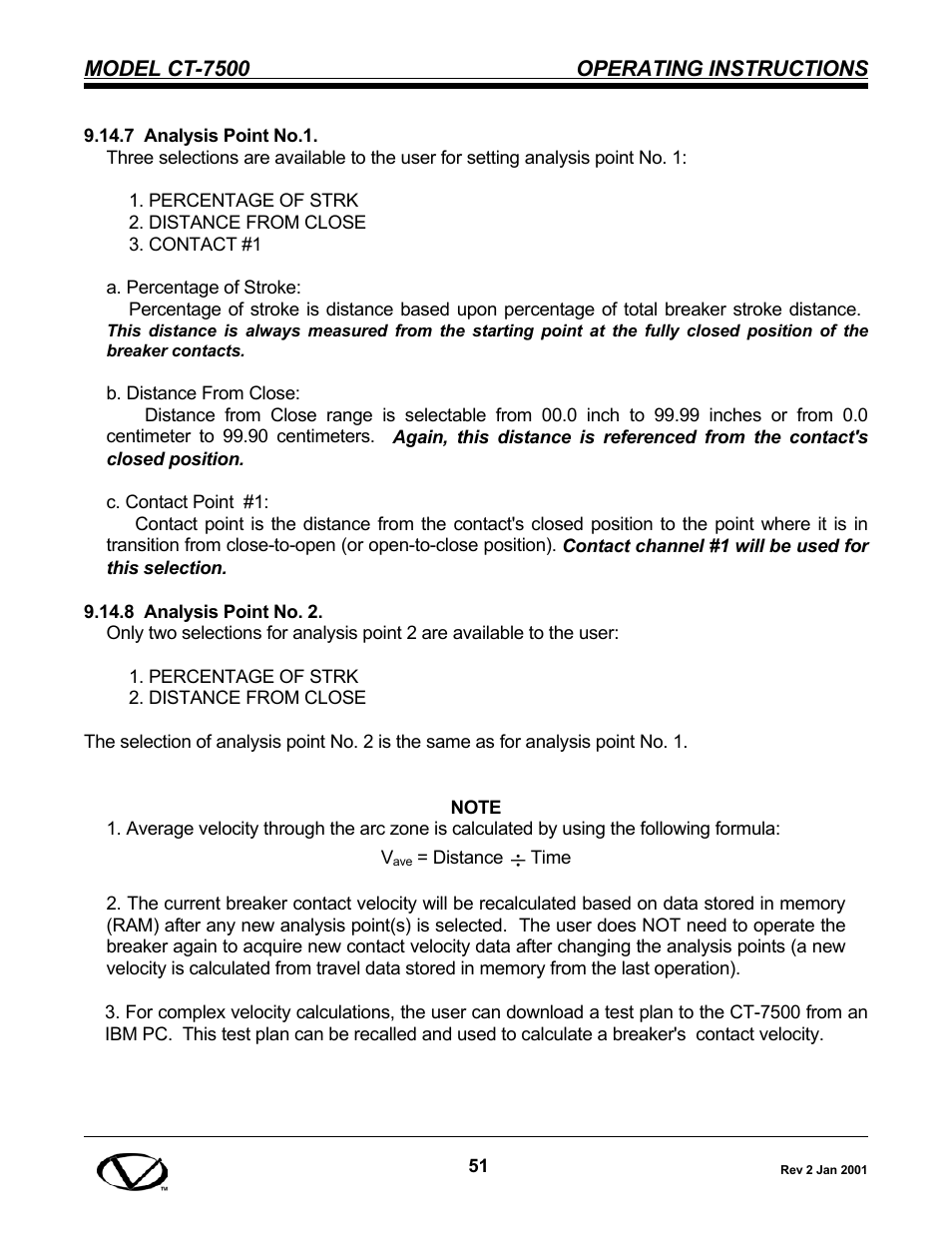 Vanguard CT-7500 User Manual | Page 57 / 76
