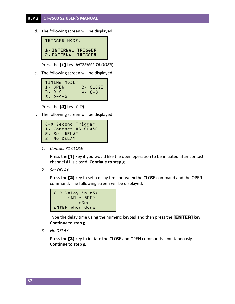 Vanguard CT-7500 S2 User Manual | Page 57 / 110