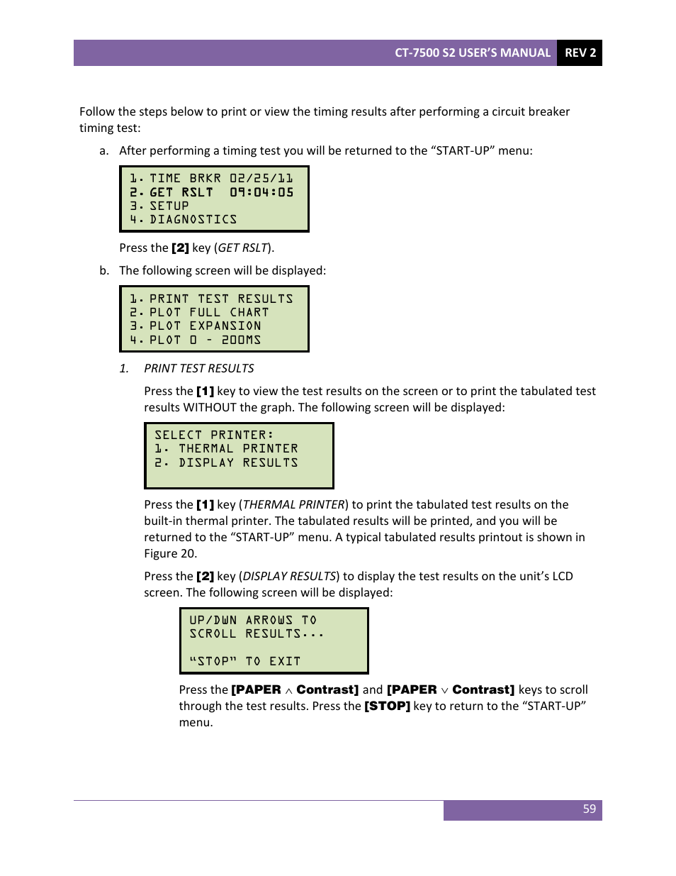 Vanguard CT-7500 S2 User Manual | Page 64 / 110