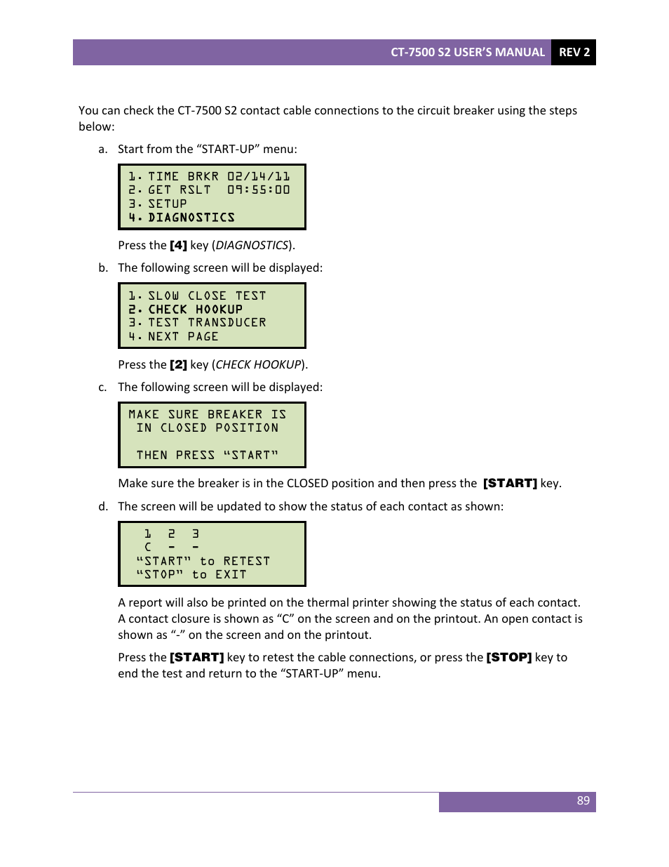 Vanguard CT-7500 S2 User Manual | Page 94 / 110