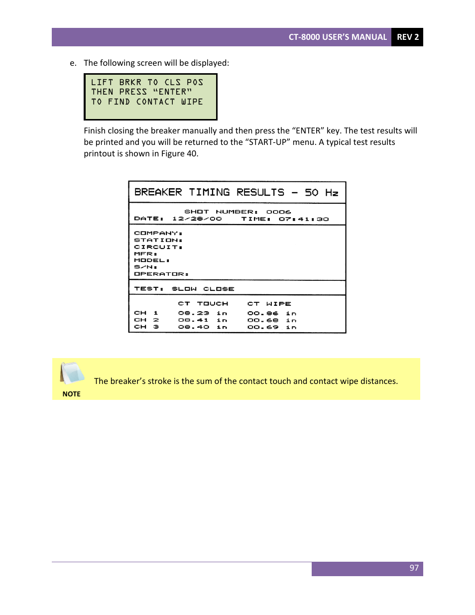 Vanguard CT-8000 User Manual | Page 102 / 120