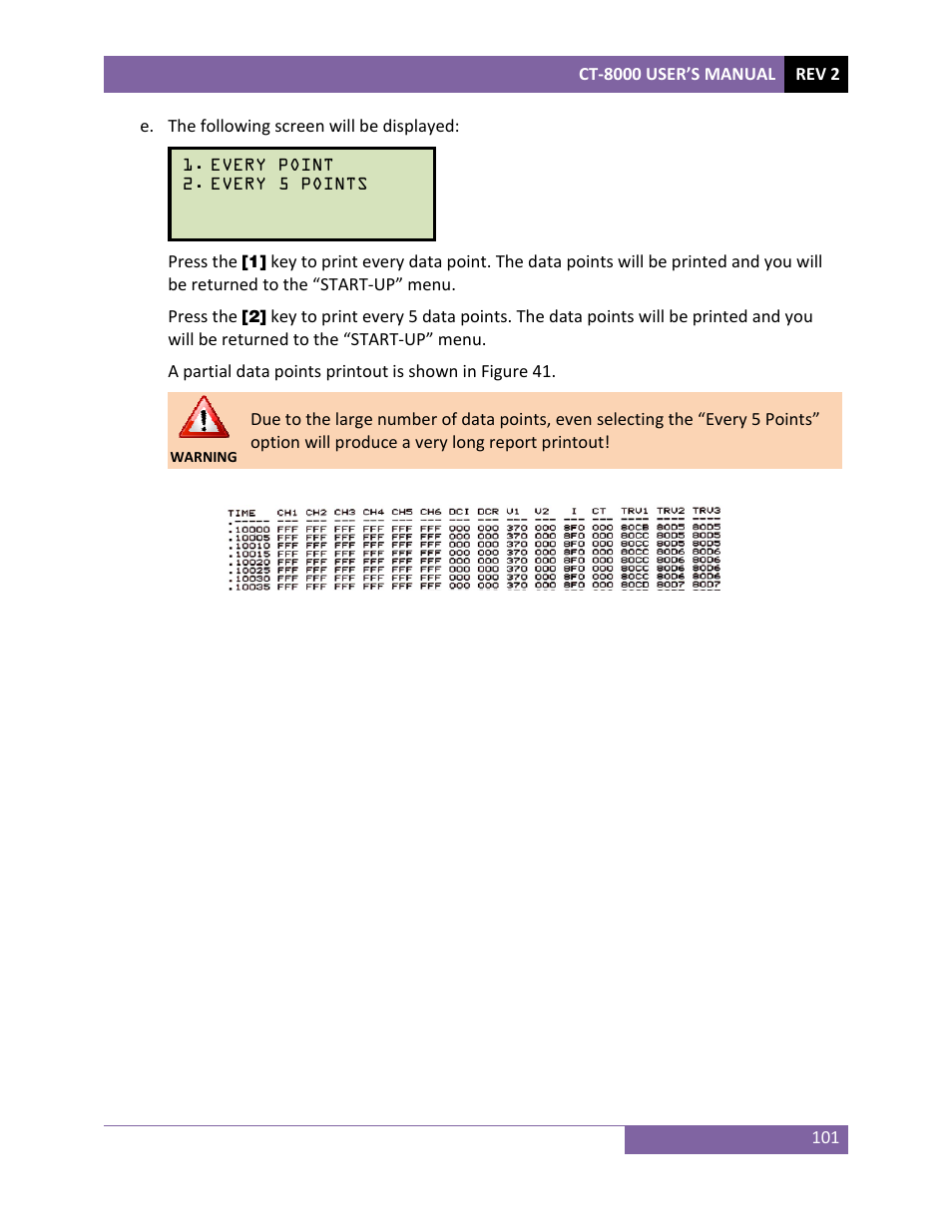 Vanguard CT-8000 User Manual | Page 106 / 120