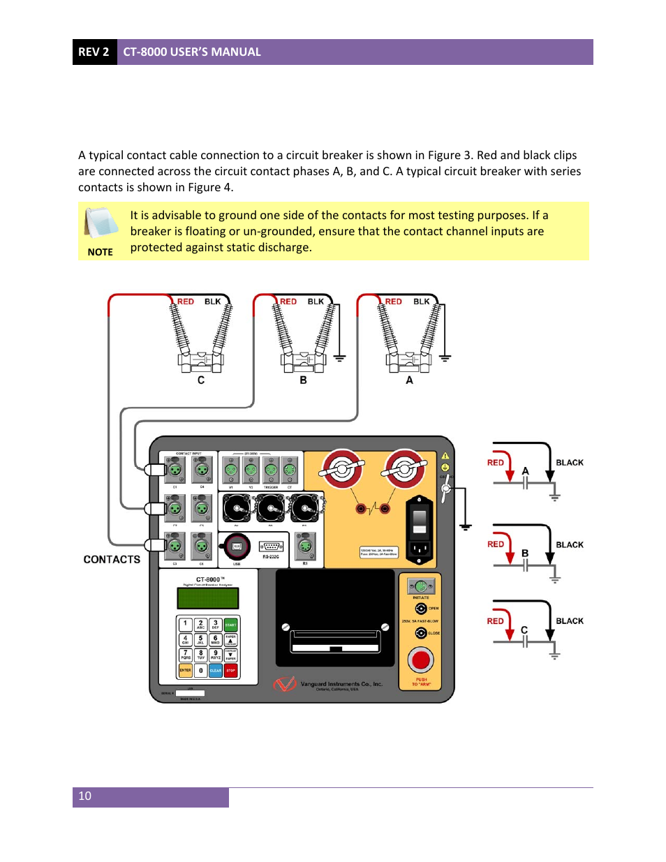 Vanguard CT-8000 User Manual | Page 15 / 120