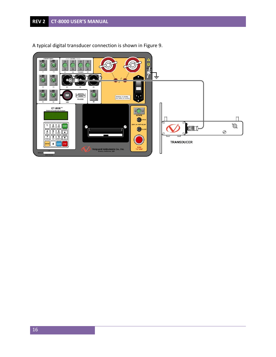 Vanguard CT-8000 User Manual | Page 21 / 120