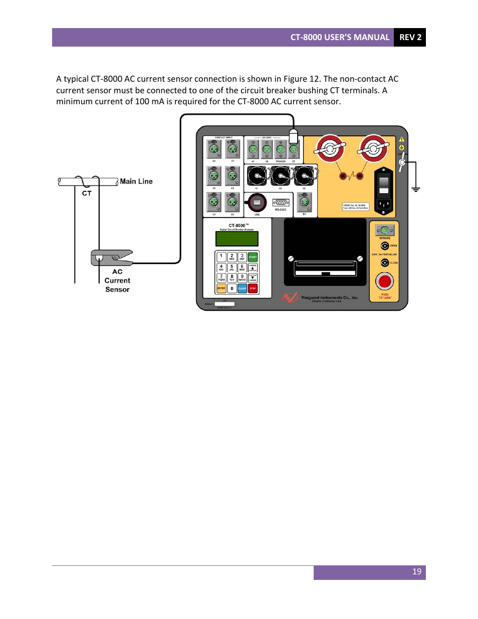 Vanguard CT-8000 User Manual | Page 24 / 120