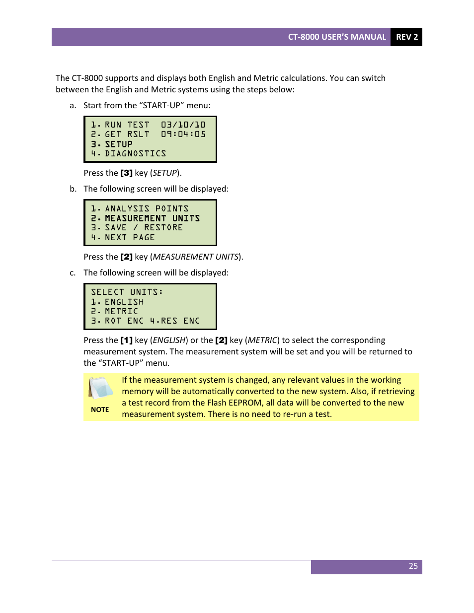 Vanguard CT-8000 User Manual | Page 30 / 120