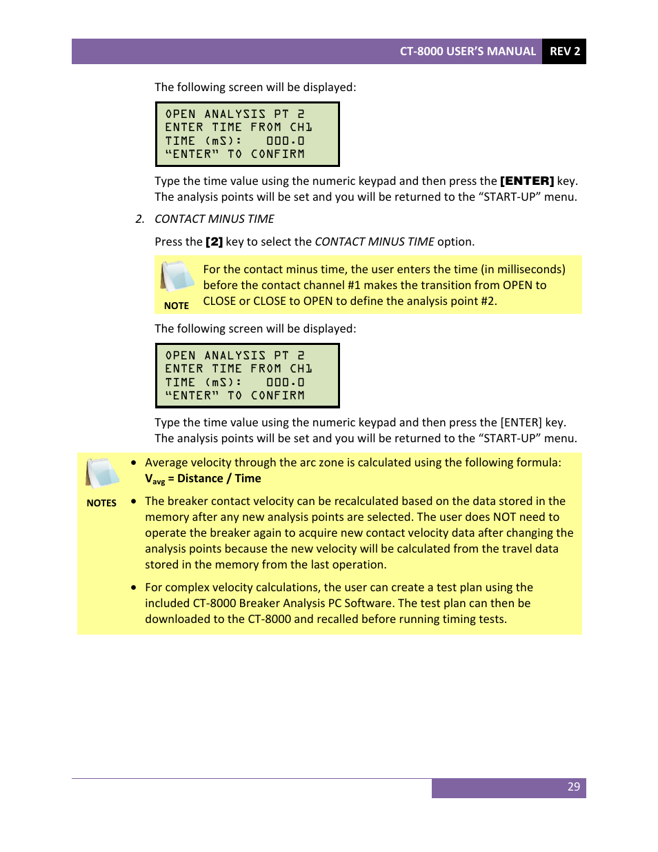 Vanguard CT-8000 User Manual | Page 34 / 120