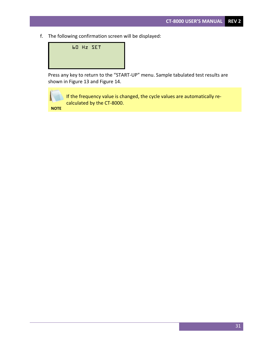 Vanguard CT-8000 User Manual | Page 36 / 120