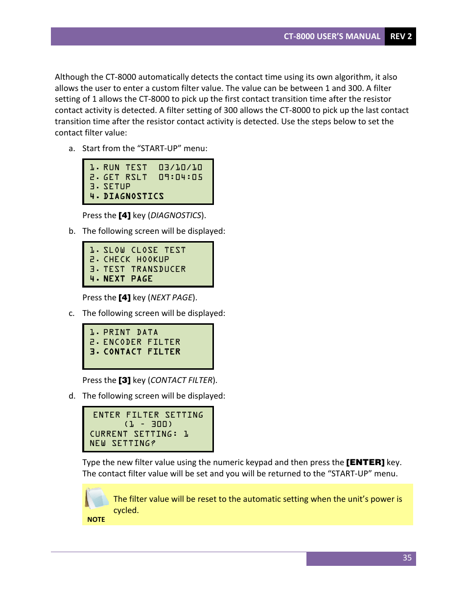 Vanguard CT-8000 User Manual | Page 40 / 120