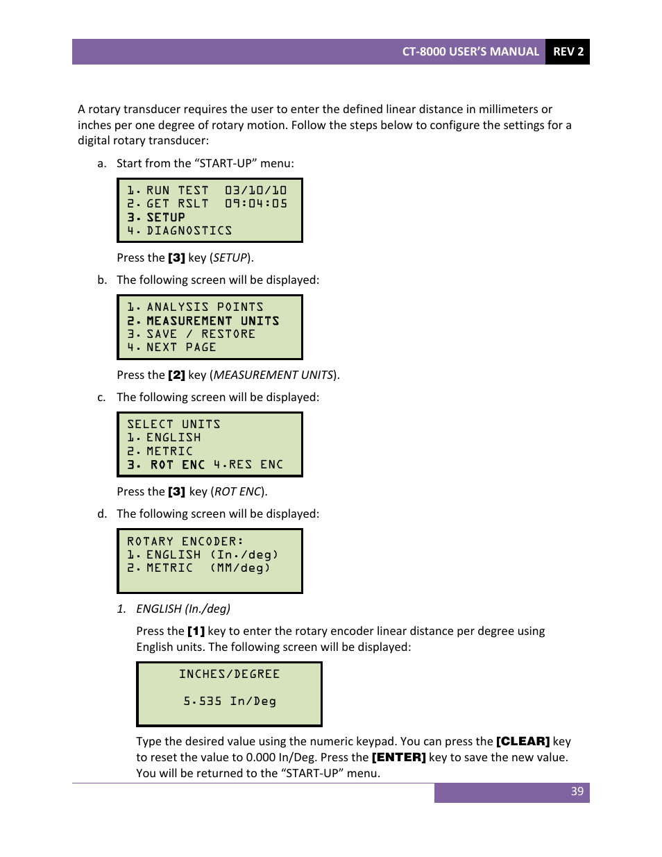 Vanguard CT-8000 User Manual | Page 44 / 120