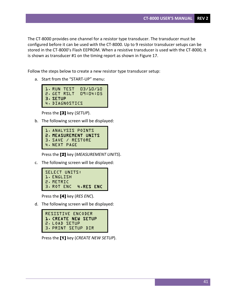 Vanguard CT-8000 User Manual | Page 46 / 120