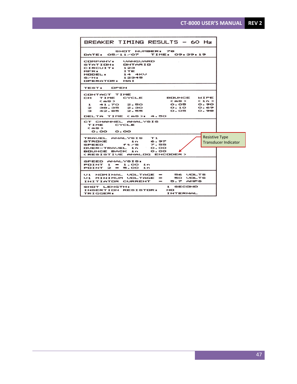 Vanguard CT-8000 User Manual | Page 52 / 120