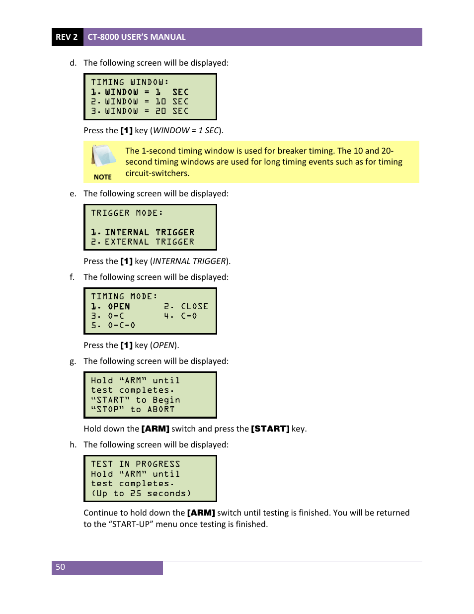 Vanguard CT-8000 User Manual | Page 55 / 120