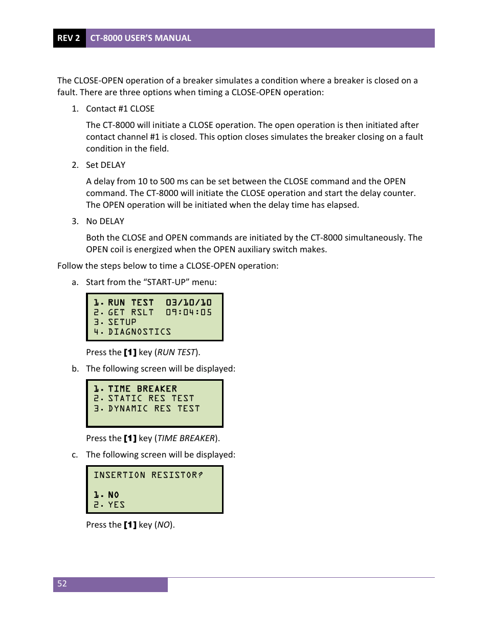 Vanguard CT-8000 User Manual | Page 57 / 120