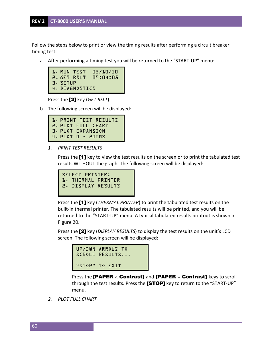 Vanguard CT-8000 User Manual | Page 65 / 120
