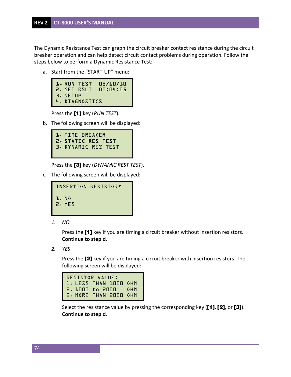 Vanguard CT-8000 User Manual | Page 79 / 120