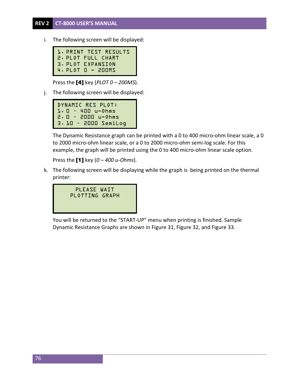 Vanguard CT-8000 User Manual | Page 81 / 120
