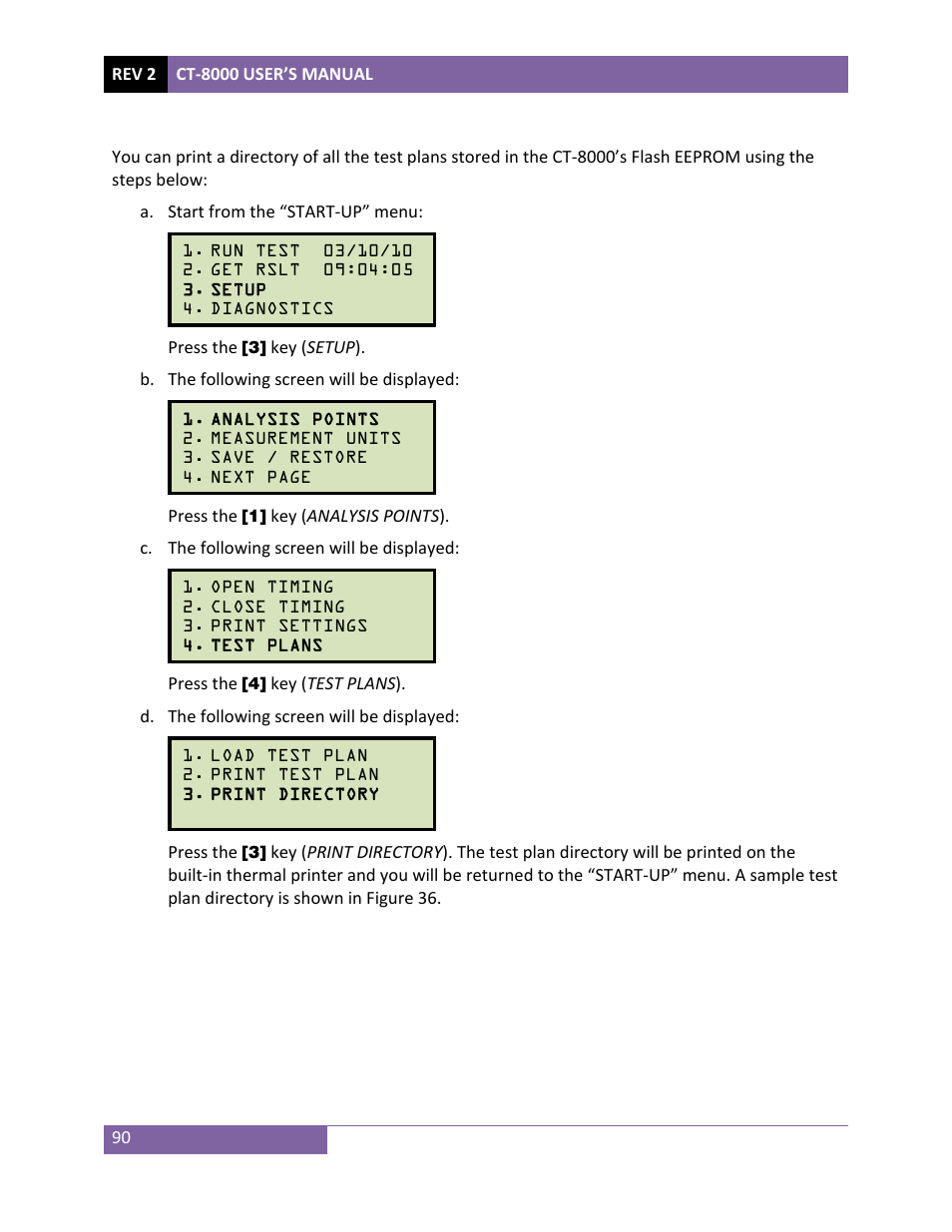 Vanguard CT-8000 User Manual | Page 95 / 120
