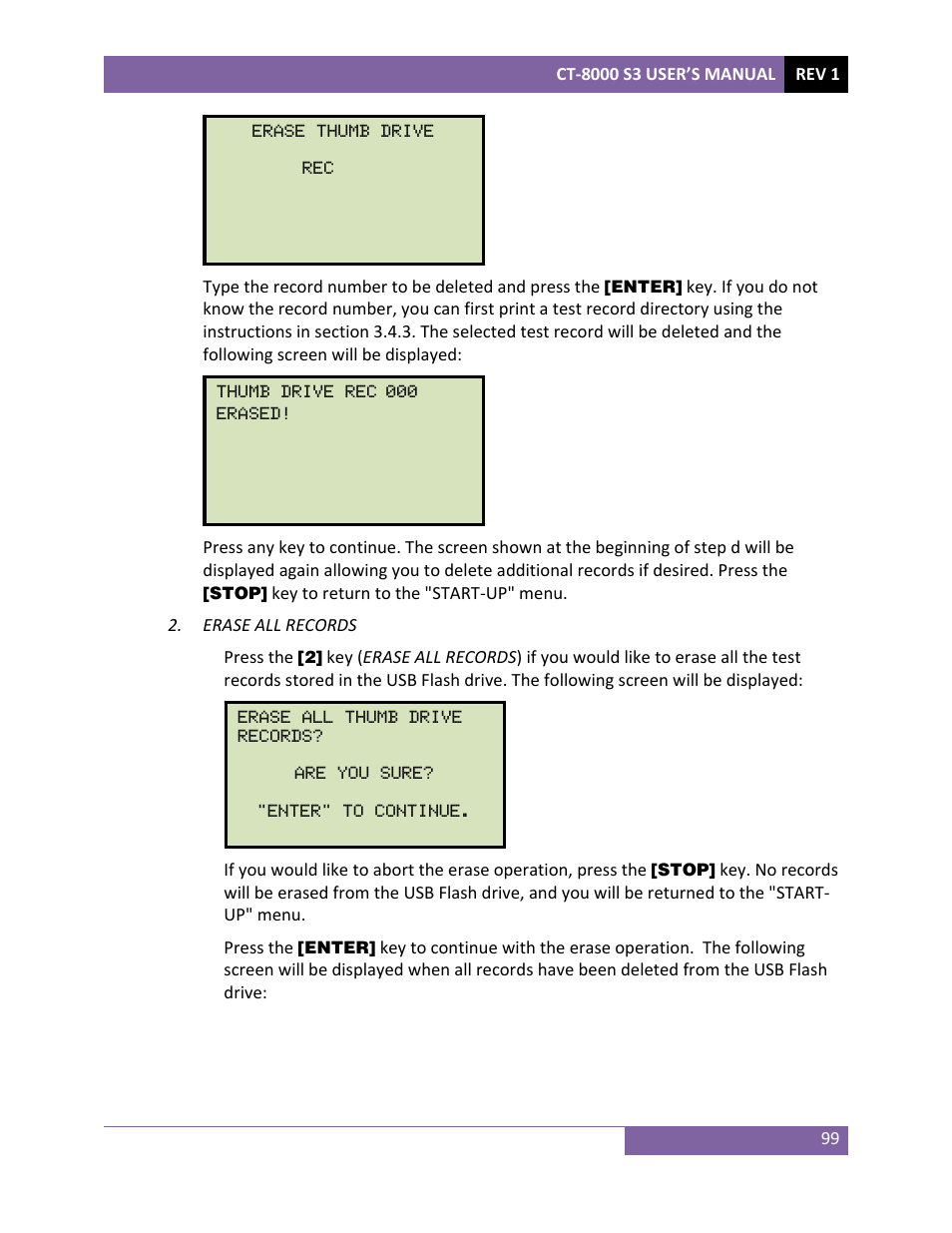 Vanguard CT-8000 S3 User Manual | Page 104 / 145