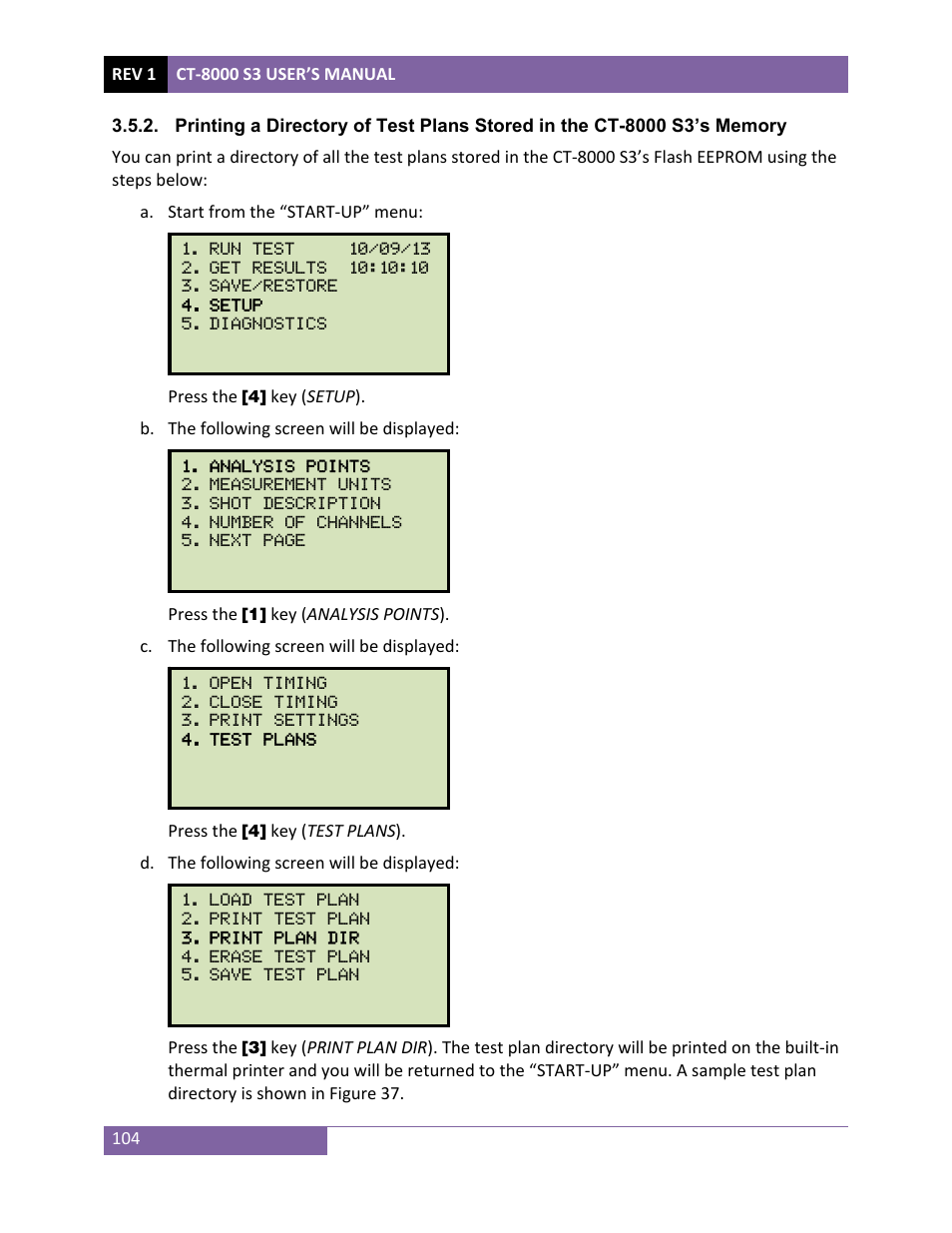 Vanguard CT-8000 S3 User Manual | Page 109 / 145