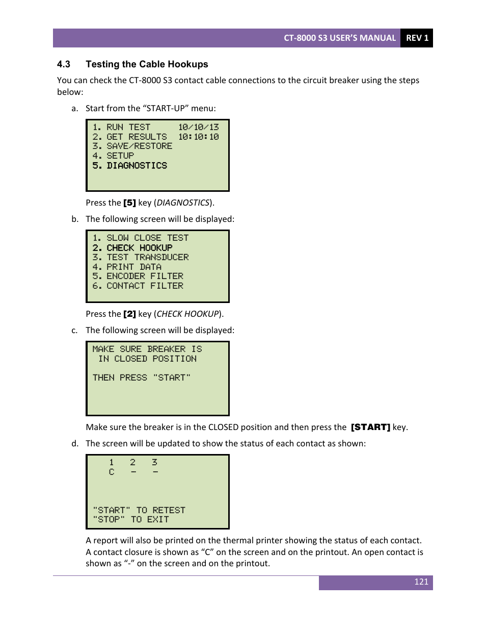 Vanguard CT-8000 S3 User Manual | Page 126 / 145