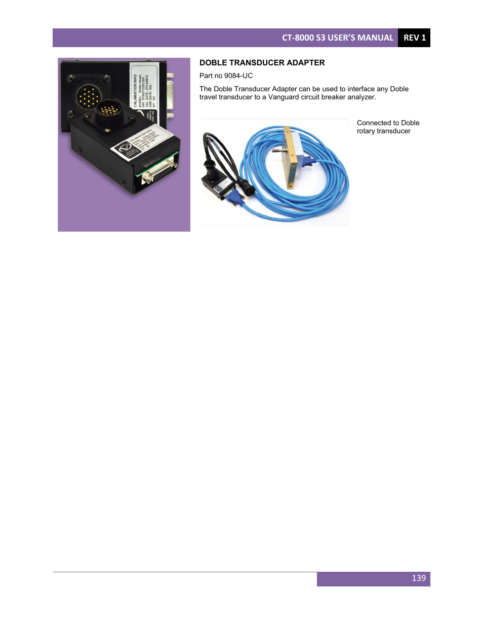 Vanguard CT-8000 S3 User Manual | Page 144 / 145