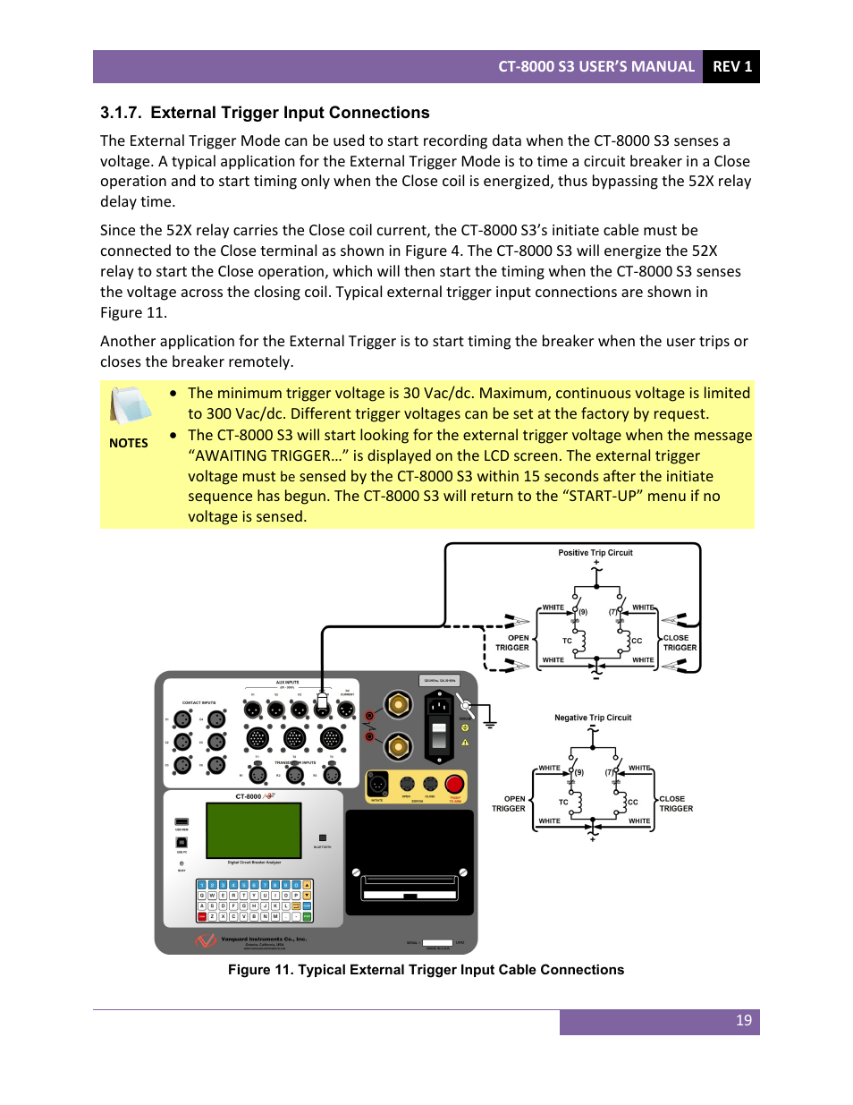 Vanguard CT-8000 S3 User Manual | Page 24 / 145